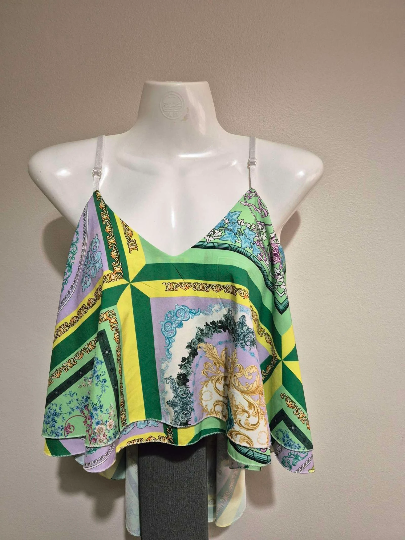 Langere zomercrop top achter – photo 2